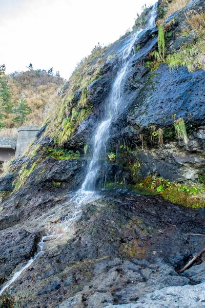Tarumi Vodopád Nachází Mezi Městy Wajima Suzu Blízkosti Tunelu Seppun — Stock fotografie