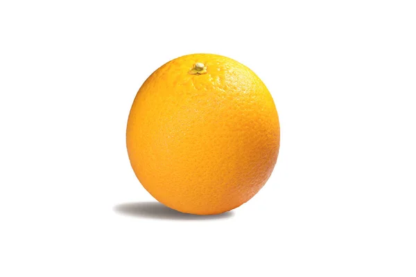 Full Orange White Background — Stock Photo, Image