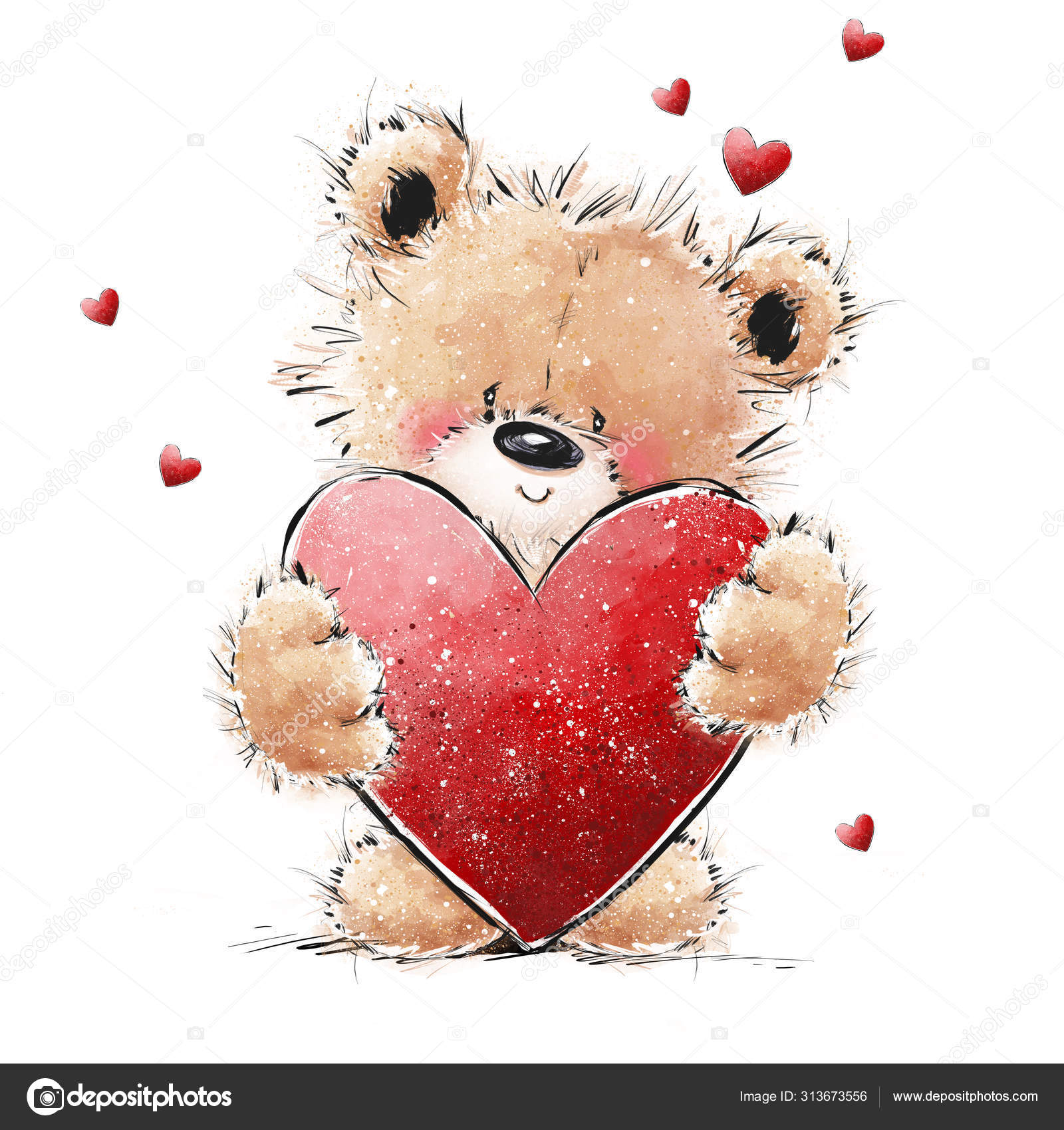 cute teddy bear love images