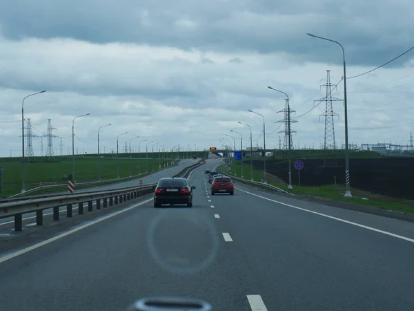 Cars Highway Road — Stock Photo, Image