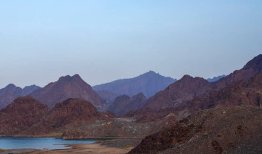 Hatta dağlarının BAE 'deki görüntüsü