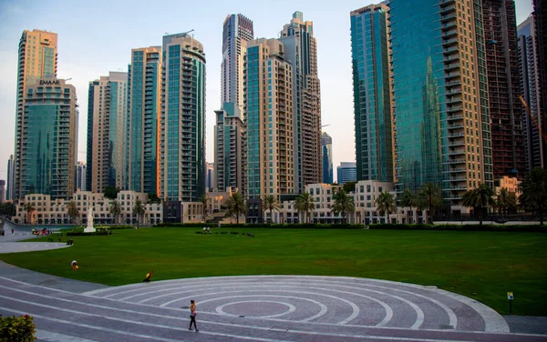 Centro Cidade Dubai Vista Shopping Dubai Livre — Fotografia de Stock