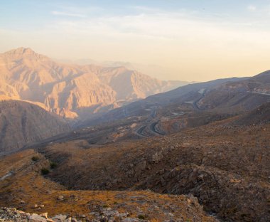 Ras Al Khaimah Emirliği 'nden Jebael Jais Dağı. Birleşik Arap Emirlikleri, Açık Hava