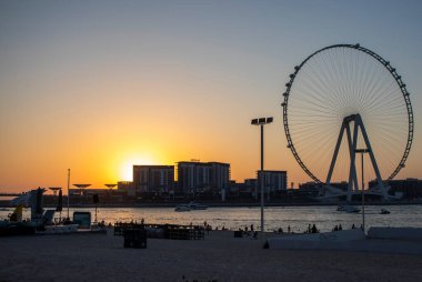 Dünyadaki en uzun dönme dolap Ain Dubai, Dubai 'de Meraas' ın 