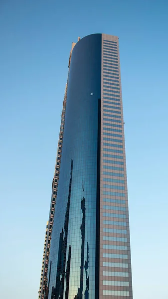 Uitzicht Toren Dubai International Financial Center Buiten — Stockfoto