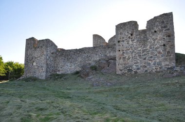 Brahehus, Jnkping ilçesinde harabe. Şato 17. yüzyılın ortalarında Kont Genç Per Brahe tarafından karısı için bir hediye olarak inşa edildi.