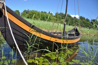 Mlaren Gölü, Stockholm 'de tekne.