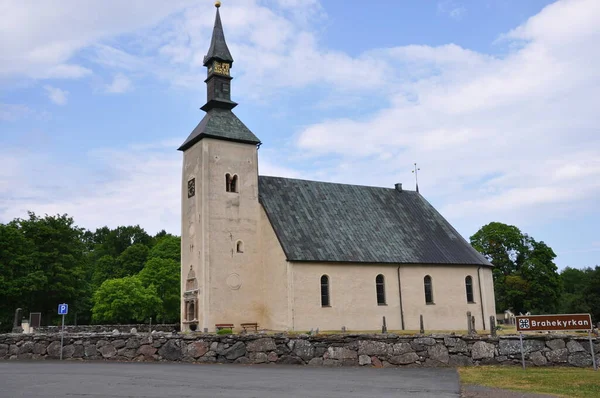 Brahekyrkan Main Church Visingso — Stock Photo, Image