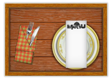 Restoran Menü şablonun