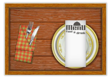 Restoran Menü şablonun