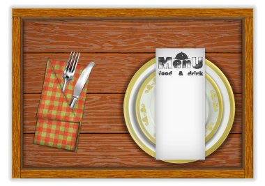 Restoran Menü şablonun