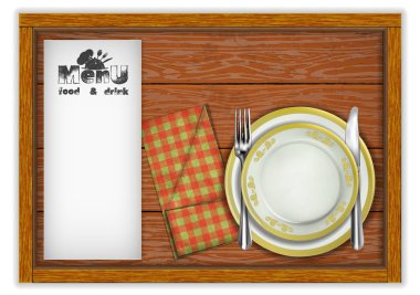 Restoran Menü şablonun