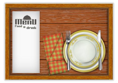 Restoran Menü şablonun