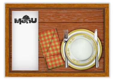 Restoran Menü şablonun