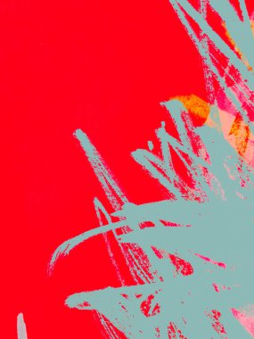 Üçgen Tasarım Elementleri. Çocuk Gouache Geometrik Çizimi. Üçgen Tasarım Elementleri Arkaplanı. Sevgililer Günü Çağdaş Akrilik Çizimi. Mutluluk Romantik 