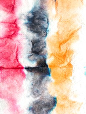 Splash Tie-Boya Sanatı. Kızılderili Katırı. Aquarelle Gökkuşağı Sanatı. Boyalı arka plan baskısı. Kilim kanvası. Canlı Grunge Dekorasyonu. Kilim Süslemesi.