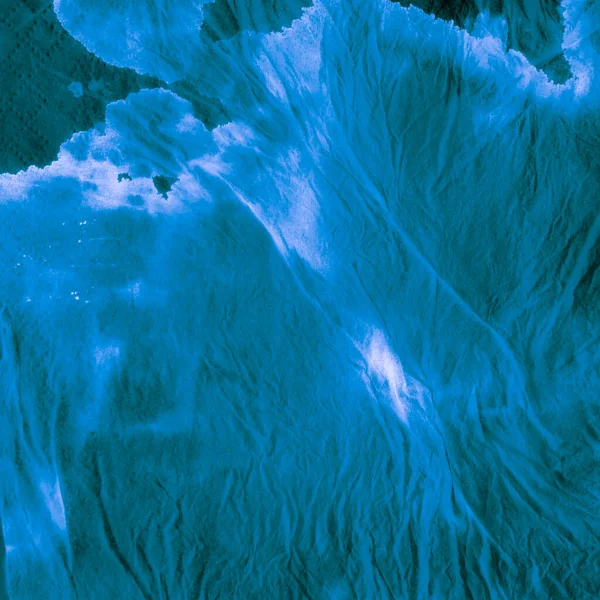 シームレスな水の色パターン 海のスプラッシュ染めの繊維 背景シームレスな水の色パターン レインボーオーシャン ペイントブラシイラスト アクエラレ コールド — ストック写真