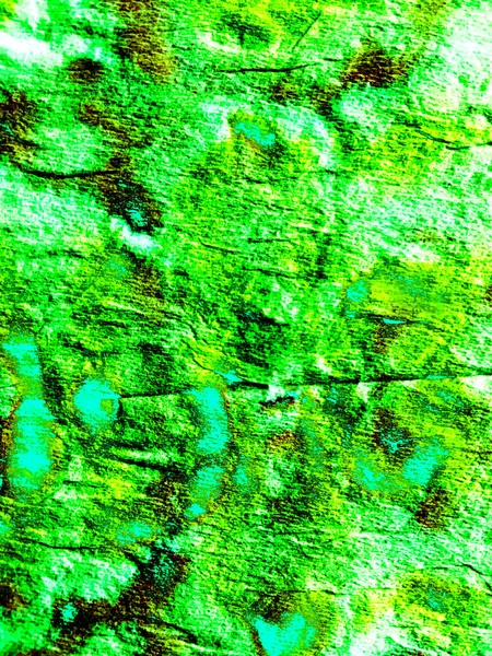 Green Light Flare. Mint Dark Canvas. Futuristic — Stock Photo, Image