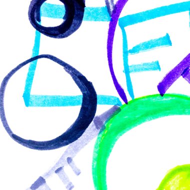 Doku Deseni Arkaplanı. Güzel sanat. Basit Kalem 