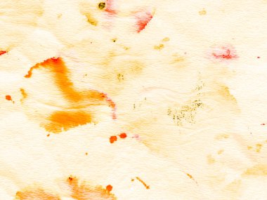 Batik Tekrarı suluboya. Organik Kirli Sanat 