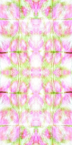 시보리 꽃. 킬 림 직물이요. Tie-dye 패턴. — 스톡 사진