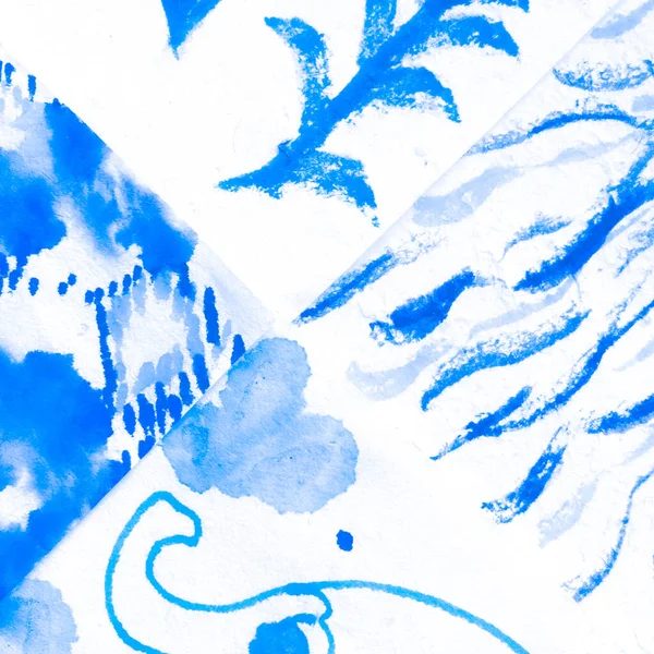 Buz süsleme motifi. Denim Winter Print. Batik. — Stok fotoğraf