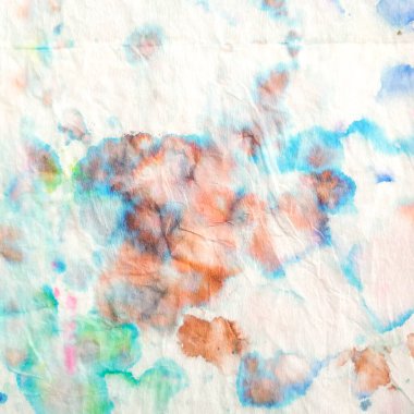 Kızılderili Katırı. Kilim Renkli Tekstil. Alkol Mürekkebi 