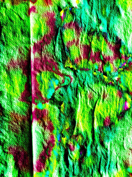 Πράσινο Φως Λάμψη. Μωβ Σκούρο Μπάνερ. Σκούρο πράσινο — Φωτογραφία Αρχείου