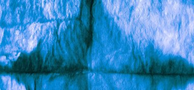 Indigo Splash Tie-Boya Tablosu. Kusursuz Su 