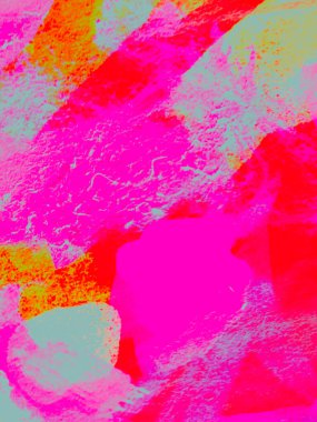 Üçgen Tasarım Elementleri. Bebek Akrilik 