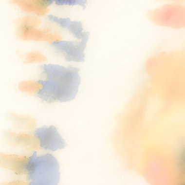 Pastel Multicolor Deseni. Boyalı Bulutlu 