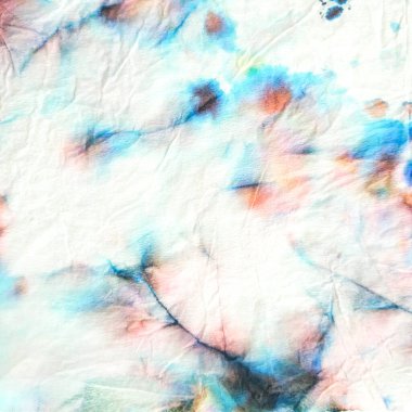 Kızılderili Katırı. Kravat Boyası Çok Renkli Dekorasyonu. 