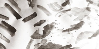 Fırça darbesi şablonu. Altın Leke Mürekkebi Deseni. 