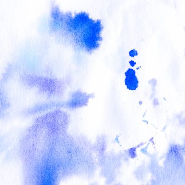 Açık Mavi Sunum Arkaplanı. Soğuk İndigo 