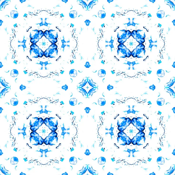 Azulejos decorativos portugueses. Mandala étnica —  Fotos de Stock