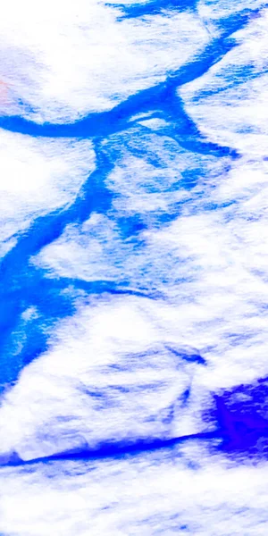 无缝水色彩图案.Clouds Vivid Kilim — 图库照片