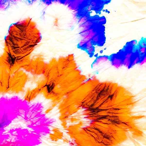 Alcohol Ink Dyed Design. Indian Ikat. Tie-dye