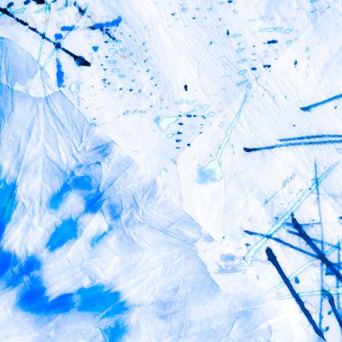 Beyaz Batik Tekstil. Hava durumu sanatı. Damask 