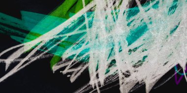 Üçgen Tasarım Elementleri. Çocuksu Karatahta 