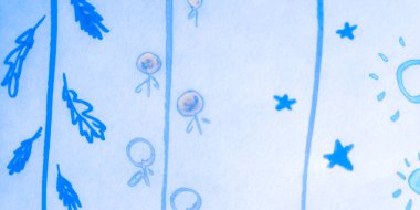 İmdat Hattı Düzeni. Çizgili İndigo Altçizgi 