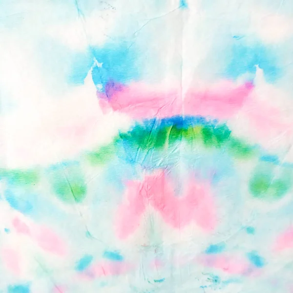 Indiaanse Ikat. Tie-dye Craft Design. Levendige Shibori — Stockfoto