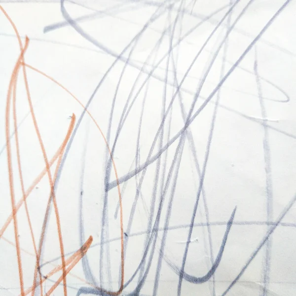 Toile d'art mural. Happy Baby Drawing. Crayon — Photo