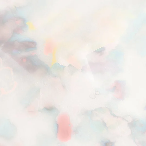 Ніжний ніжний сплеск. Багатобарвна хмарна фарба . — стокове фото