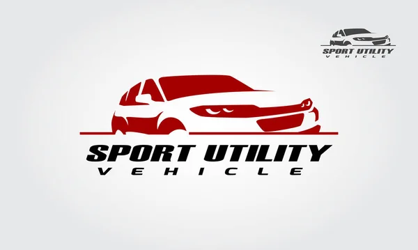 Sport Utility Vector Logo Mall Modern Och Sportig Logo — Stock vektor