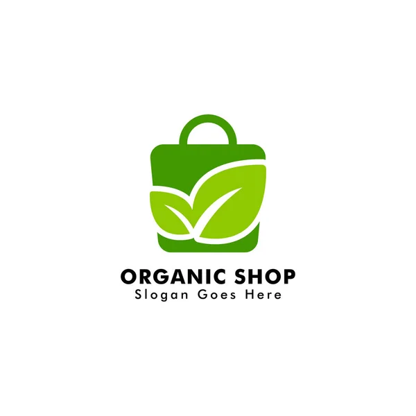 Organik Dükkan Logo Vektörü. 10