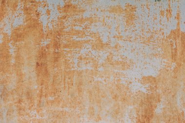 Soyut metal doku arka planı. Paslı eski yüzey ve açık renkli kir