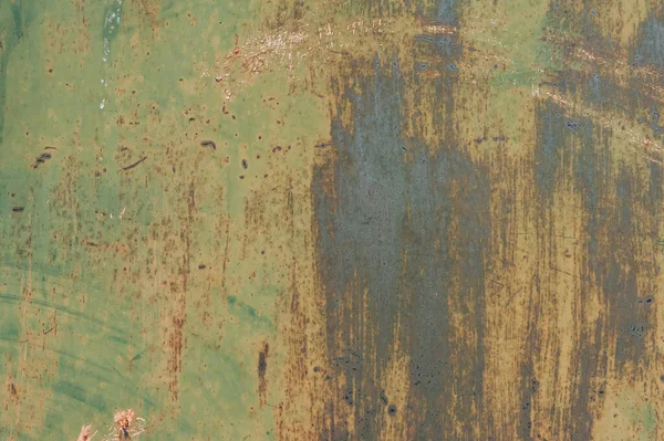 Abstract Metal Texture Background Old Surface Rust Dirt Green Color — Stock Photo, Image