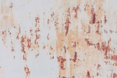 Soyut metal doku arka planı. Paslı eski yüzey ve renkli kir