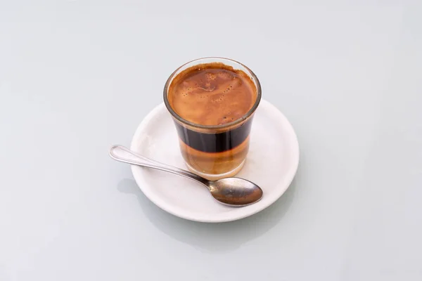 Typischer Kaffee Mit Rum Und Zucker Aus Valencia — Stockfoto