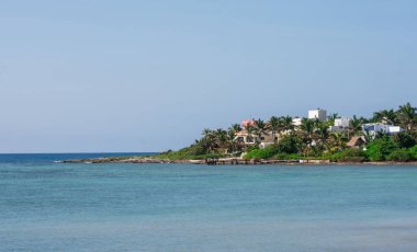 Akumal Körfezi Görünümü Meksika